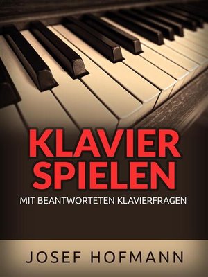cover image of Klavier spielen (Übersetzt)